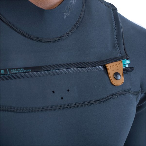 2026 Jobe Perth Mens 3/2mm Chest Zip Shorty Wetsuit 303620003 - Grey